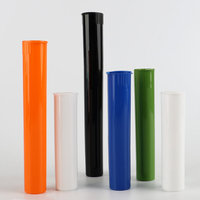 Tubes à ouverture facile résistants aux enfants, disponibles en 90 mm, 98 mm et 116 mm, tubes en PP noir
