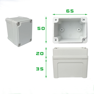 TY-506555 Custom Waterproof Electrical Box ABS Plastic Project Box IP66 Junction Box outdoor battery case enclosure