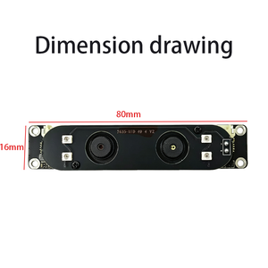 0.01Lux Low <b>Light</b> 2MP 1080P 30fps USB2.0 CMOS Camera Module 76° FOV 5PIN 1.25MM <b>Socket</b> OTG <b>Plug</b> and Play for Face Recognition - Product Image 2