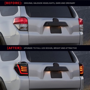 Feu arrière de voiture arc-en-ciel modifié, avec signalisation de carénage séquentiel, <span class=keywords><strong>pour</strong></span> 4 Runner, 2014 — 2021, Toyota - Product Image 5