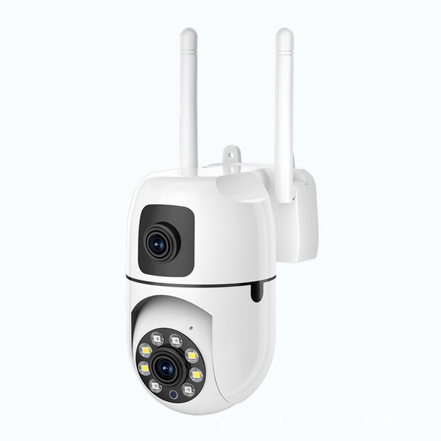 Factory Cheap Sales YIIOT 2K 4MP Dual Lens Wi-fi Camera Human Detect 2.4G Wireless Security PTZ Camera Dual Lens Wifi IP Camera