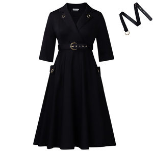 <span class=keywords><strong>Robe</strong></span> africaine élégante grande <span class=keywords><strong>taille</strong></span> avec col tailleur, design <span class=keywords><strong>taille</strong></span> haute pour le commerce transfrontalier de mode féminine, stylée et <span class=keywords><strong>chic</strong></span> - Product Image 6