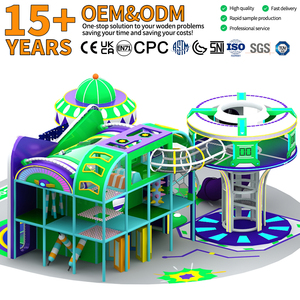 Équipement de terrain de jeu intérieur Feelkids, <span class=keywords><strong>trampoline</strong></span> commercial, aire de jeux souple, piscine à balles en plastique pour enfants, centre commercial - Product Image 1