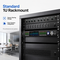Processeurs audio haut de gamme PLG480 4 entrées 8 sorties DSP Système de sonorisation pour enceintes Mixeur numérique intelligent professionnel Processeur audio