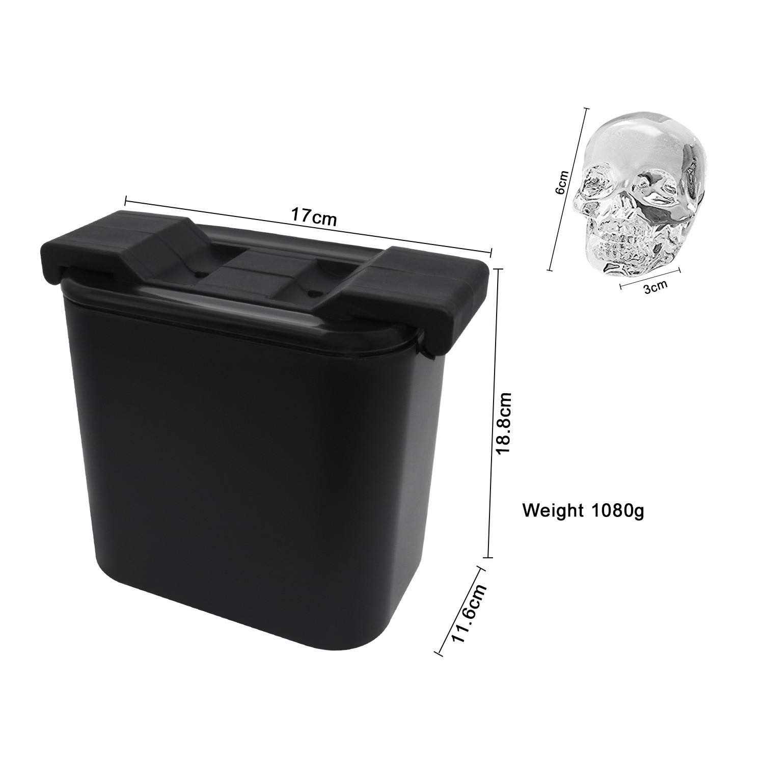 เปลือกพลาสติกสองรูกะโหลก