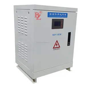 IP45 type 15kw 20kw Phase Voltage converter from 3 phase 127/220V to 380V power converter for Yacht system load