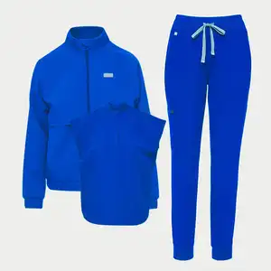 Mode personnalisée blouses médicales pour femmes uniformes d'hôpital d'infirmière vestes vendeurs de blouses d'allaitement souples uniformes