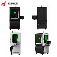 CKMACHINE Máquina de Marcado Láser UV Portátil, Completamente Cerrada, Duradera y Profesional, con Soporte para DXF/AI/DWG, Refrigeración por Agua CNC 2D/3D