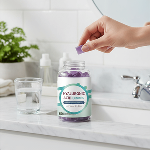 Dagelijkse schoonheidssupplement Hyaluronzuur Gummies voor stralende huid en welzijn - Product Image 1