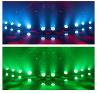 Promotion : Projecteur LED PAR RGBW 3-en-1 DMX512 180W (54*3W) pour Scène, DJ, Discothèque, Bar, Fête et Décoration de Mariage