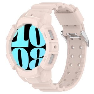 Cinturino in Gel di silice per armatura Win-Win con custodia protettiva per Samsung Watch 7 Watch 6 Set cinturino in Silicone resistente - Product Image 5