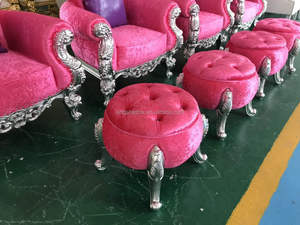 Tabouret <span class=keywords><strong>de</strong></span> <span class=keywords><strong>manucure</strong></span> <span class=keywords><strong>et</strong></span> pédicure, en forme <span class=keywords><strong>de</strong></span> citrouille, violet, petit tabouret élégant pour salon <span class=keywords><strong>de</strong></span> <span class=keywords><strong>manucure</strong></span>, 1 pièce - Product Image 4