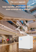 Diffuseur de parfum de lobby d'hôtel commercial 1000ml diffuseur d'arôme HVAC de grande capacité humidificateur de diffuseur d'aromathérapie Bluetooth