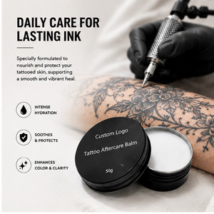 Elite Stable Formula Tattoo Balm, Large Capacity & Small Capacity Options, Custom Brand Logo Tattoo Aftercare <b>Cream</b> - Product Image 4