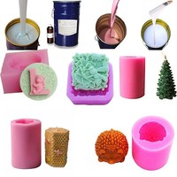 YJS 510 Rtv2 Silicone liquide à faible viscosité RTV pour bougie et savon Moulage Moulage Grade
