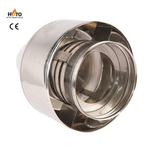 ปล่องปล่องควันหุ้มฉนวนผนังคู่ทำจากสเตนเลสสตีลได้รับการรับรอง CE สำหรับการเชื่อมต่อแบบบิดล็อคพื้นผิวกระจก - Product Image 6