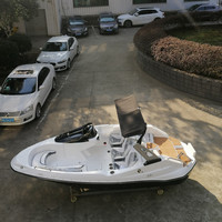 Luxe 15Ft 6 personnes conception de bateau de vitesse 6 personnes loisirs 4.8M conception de sol haut de gamme moteur hors-bord Mini Yacht à vendre