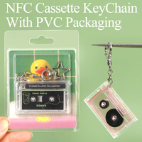 YUZMEI – Boîtes miniatures NFC personnalisées avec logo, étuis pour CD, porte-clés, accessoires, album commémoratif, porte-clés, pendentif pour sac à dos