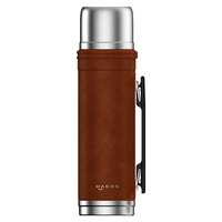 Gobelet isotherme de sport 1l à double paroi en acier inoxydable réutilisable sous vide Flacons d'eau personnalisés