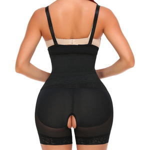 Frauen S-6XL Shape wear Faja Butt Lifter mit Reiß verschluss Schritt Shape wear Shorts Hohe Taille Höschen Shaper Tummy Control Bodysuit <span class=keywords><strong>Wrap</strong></span> - Product Image 4