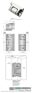 Cerniera per Porte e <span class=keywords><strong>Finestre</strong></span> in Acciaio Inox Regolabile a 180° con Spessore di 75mm e Garanzia di 1 Anno - Product Image 6