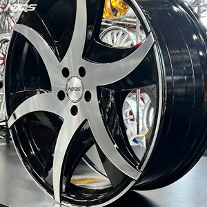 Jantes forgées NJQS à 5 branches de 26 pouces 5x127 5x114.3 pour Chevrolet Caprice 1993, Ford <span class=keywords><strong>Mustang</strong></span>, voitures américaines classiques - Product Image 4