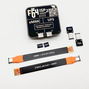 ชุดอุปกรณ์อะแดปเตอร์ครบชุด F64 Flash 64 UFS EMMC ISP V2 รุ่นล่าสุดปี 2026 พร้อมสายเฟล็กซ์ที่เข้ากันได้สำหรับการอ่าน การเขียน และการซ่อมแซมชิป - Product Image 6
