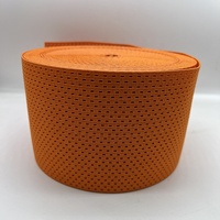 Vente en gros usine Sangle en maille élastique en polyester pour ceinture ventrale, accessoire en tissu tressé et tricoté, style chevrons