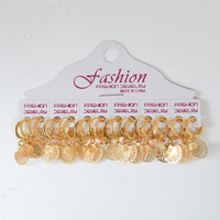 Magnifiques boucles d'oreilles miniatures en forme de coquille Saint-Jacques en filigrane, plaquées or 18 carats, sans nickel, bijoux d'oreille pour les vacances à la plage
