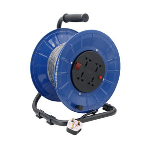 Enrollador de Cable de Extensión para Exteriores de Alta Resistencia 8250, <span class=keywords><strong>50</strong></span> <span class=keywords><strong>Metros</strong></span>, 3*2.5, 220V 250V, Longitud de Cable de 25M - Product Image 2