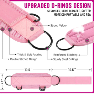 Sangles de cheville réglables en néoprène OEM Fdfit Guard unisexes pour les exercices de fessiers et les kickbacks sur machine à <span class=keywords><strong>câble</strong></span> - Product Image 4