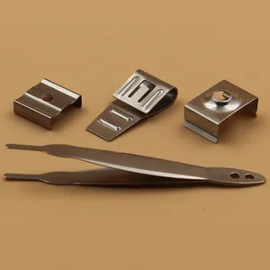 Professional Factory Customizable Stamping Raymond Clip Small Metal Flat Spring Steel Clip