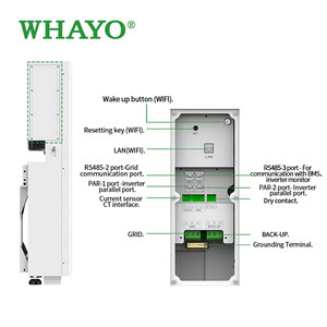 Batterie intégrée et système monophasé tout-en-un 5 kWh 10 kWh 20 kWh avec certification - Product Image 4