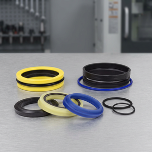 Kit de joints toriques BTK avec anneaux en caoutchouc noir, bleu et jaune, taille 200 mm, plage de température -20-150°C pour joints de moteur - Product Image 2