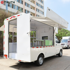 Remorque alimentaire mobile extérieure chinoise bbq rue boulangerie café équipé LED électrique gaz essence camion de nourriture - Product Image 3