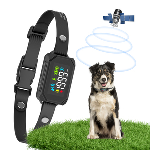 Sistema de Contención para Mascotas con GPS, Collar de Choque Recargable Resistente al Agua IPX7, Cerca Eléctrica Inalámbrica para Perros Medianos y Grandes - Product Image 1