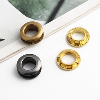 Vente en gros tendance oeillet en métal et œillet de forme ronde accessoire oeillet en métal pour vêtement et chaussures