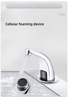 Robinet de lavabo automatique sans contact à induction, chromé, en laiton, avec capteur infrarouge, directement de l'usine