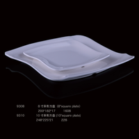 Ensemble de 9308 assiettes en mélamine personnalisées, vaisselle et articles de table très vendus, bols en plastique lavables au lave-vaisselle pour les fêtes, sans danger pour les aliments