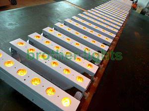 <b>Professional</b> Audio Video <b>Lighting</b> Music Light Wireless Battery Operated Bar Led Par Light 6*12W RGBWAUV - Product Image 5
