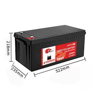 High Current 200a 100a 12v 100ah 200ah Battery Pack 12v Lithium Battery for Solar Power <b>System</b> 200ah Lithium 200ah Battery - Product Image 1