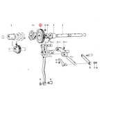 HSiDN Engrenage de sous-arbre en fer industriel pour machine à coudre Brother à boutonnières LH4-B814 HM-818A