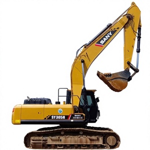Excavadoras de cadenas usadas SANY SY305H de 30.5 toneladas, equipo eficiente para movimiento de tierras y construcción con certificación CE - Product Image 1