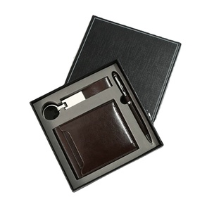 Set regalo Business Logo personalizzato portafoglio porta biglietti da visita portachiavi penna-per la <span class=keywords><strong>giornata</strong></span> degli <span class=keywords><strong>insegnanti</strong></span> o regali aziendali - Product Image 1