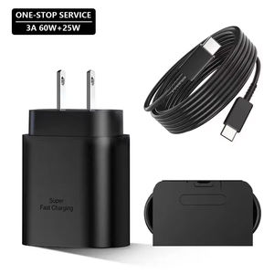 Cable de Datos USB C de Carga Súper Rápida PD 3.0 de <span class=keywords><strong>25W</strong></span> 45W Tipo C para Samsung Galaxy S22 S23 S24 Ultra con Enchufe UE Incluido - Product Image 1
