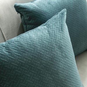 Funda de Almohada Moderna de Tela, Color Sólido, Cuadrada, de Algodón y Lino, Decoración del Hogar, Estilo Nórdico, Transpirable, para Sofá y Dormitorio - Product Image 2