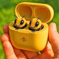 Écouteurs sans fil TWS amusants en forme de grenouille 3D, écouteurs intra-auriculaires au design animal mignon, écouteurs stéréo portables pour filles, cadeau