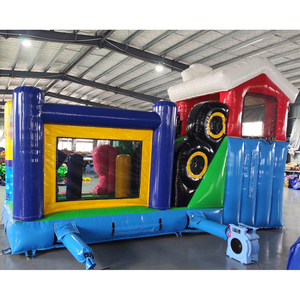 Structure gonflable commerciale pour enfants, thème chien de <span class=keywords><strong>patrouille</strong></span>, avec <span class=keywords><strong>toboggan</strong></span> et zone de saut, modèle Paw Dry Slide, château gonflable et aire de jeux - Product Image 4