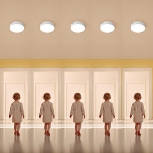 Kit d'éclairage de plafond de secours à montage en surface de 7 pouces, éclairage de secours à montage en surface en cas de panne de courant, 5CCT, 15W 120-277V, certifié ETL - Product Image 6