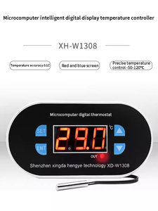 Termostato inteligente con pantalla <span class=keywords><strong>Digital</strong></span>, interruptor de incubación, placa controladora de temperatura <span class=keywords><strong>Digital</strong></span> ajustable, 2 unidades - Product Image 2